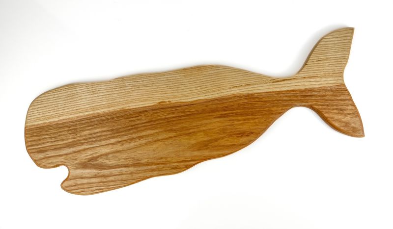 "Whale Board" Cheese Board, 23x7.5"