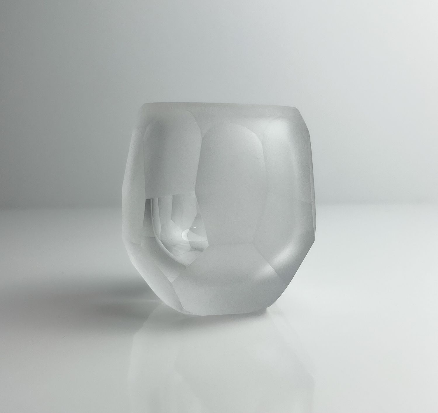 Iceberg Tumbler Hand Blown Glass