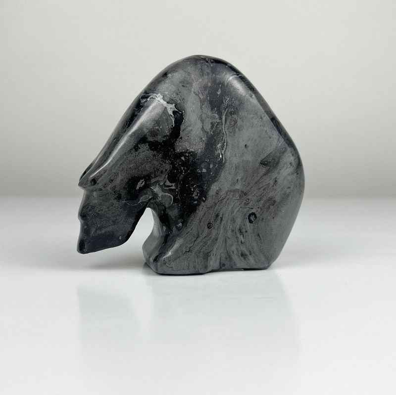 Black/Brown Small Colorful Bear Sculpture 3.5x3.5 Black/Brown Small Colorful Bear Sculpture 3.5x3.5"