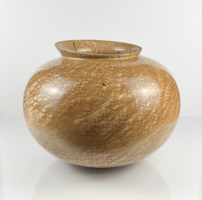Birds Eye Maple Vase #316