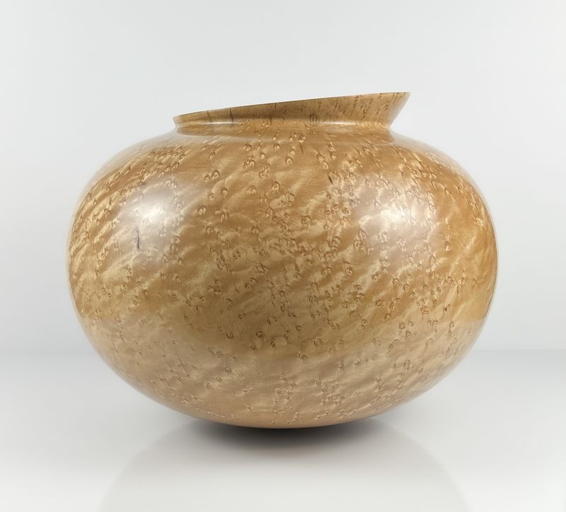 Birds Eye Maple Vase #316