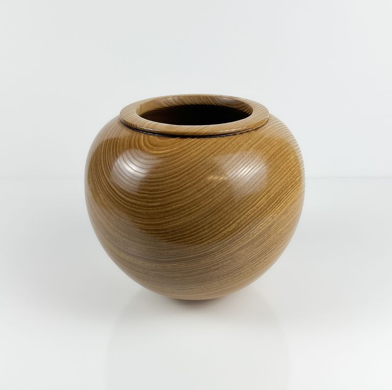 Elm Wooden Vase #334