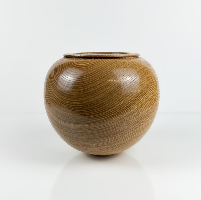Elm Wooden Vase #334