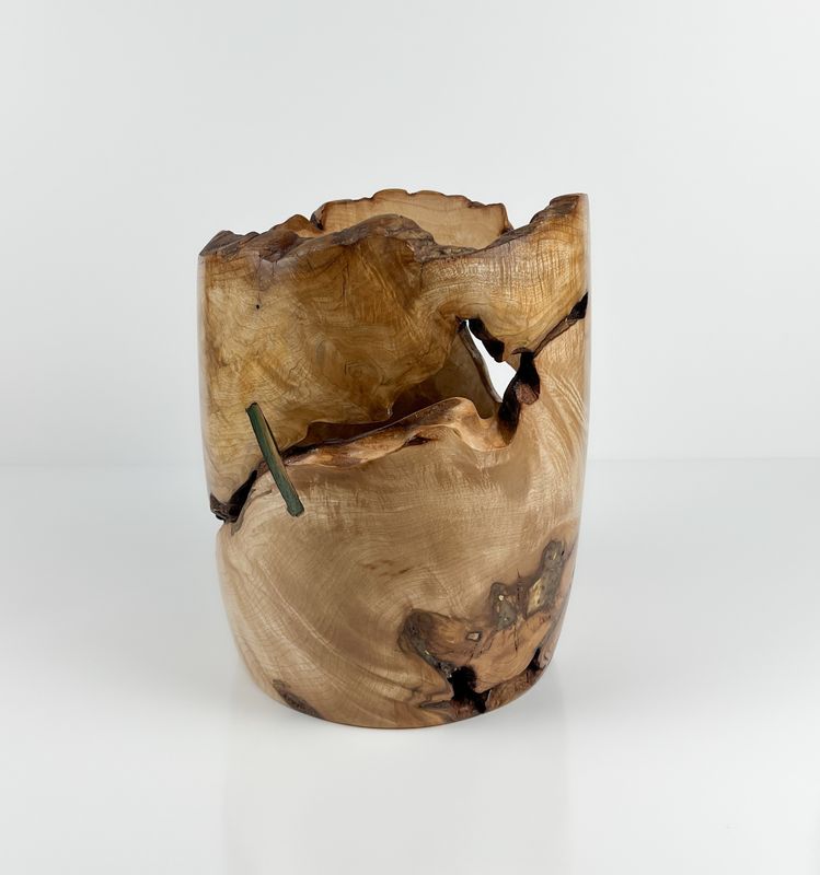 Maple Burl Bowl #344