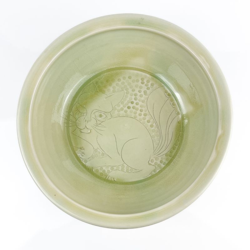 Shallow Medium Serving Bowl