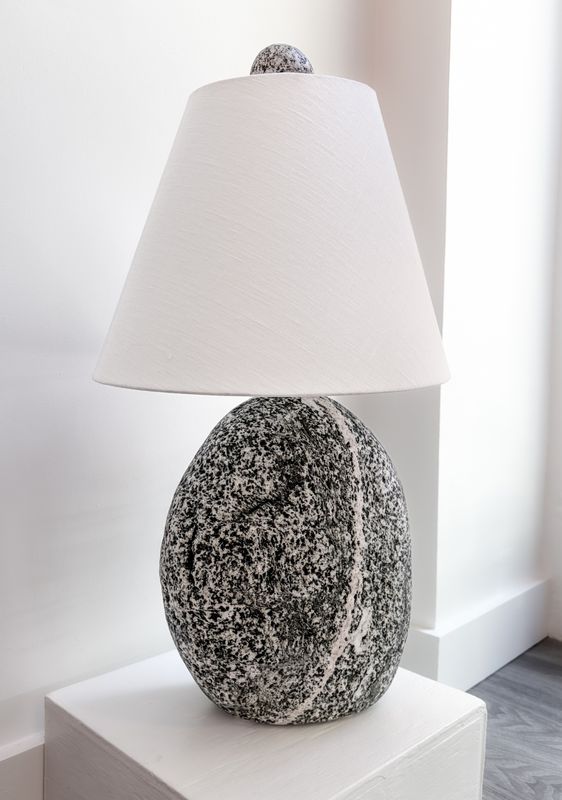 Beach Stone Lamp