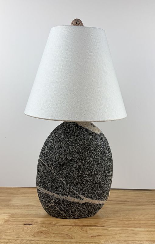 Beach Stone Lamp
