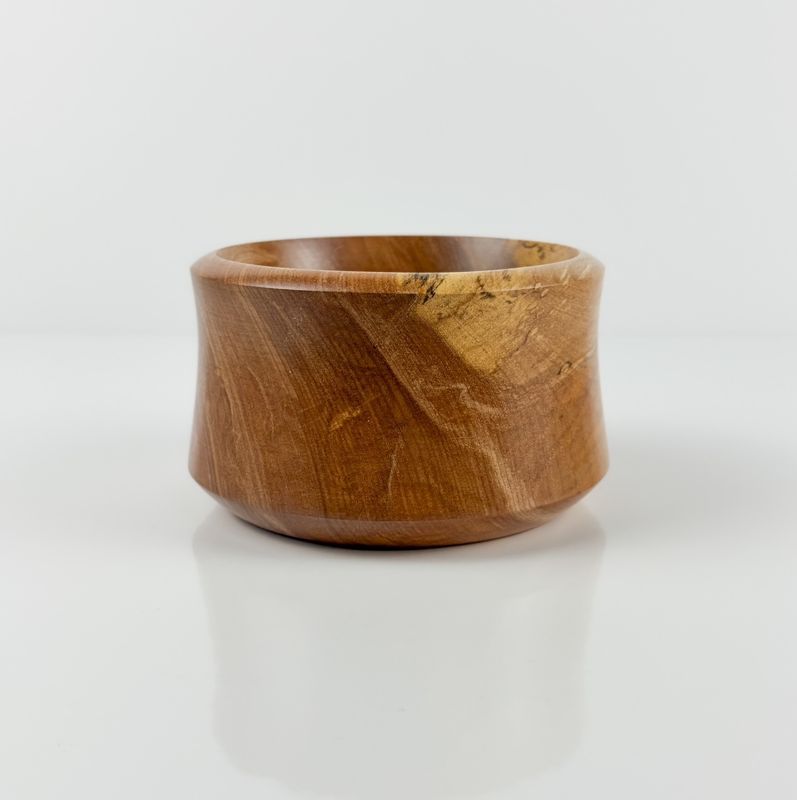 Spalted Maple Nut Bowl Made from Local Wood 5x3"