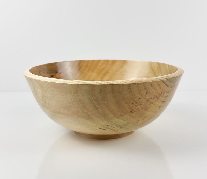 Dyed Ash Bowl Made From Local Wood 10x4"