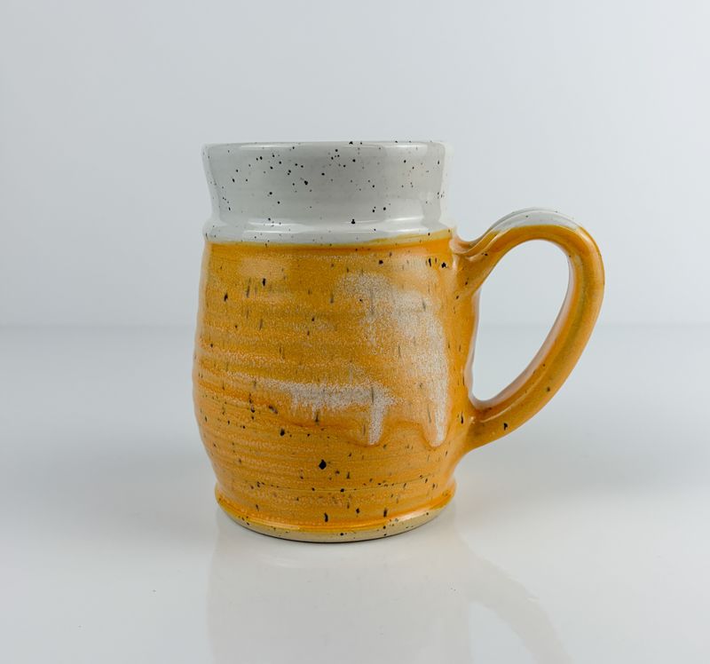 Orange Glaze Mug Collection