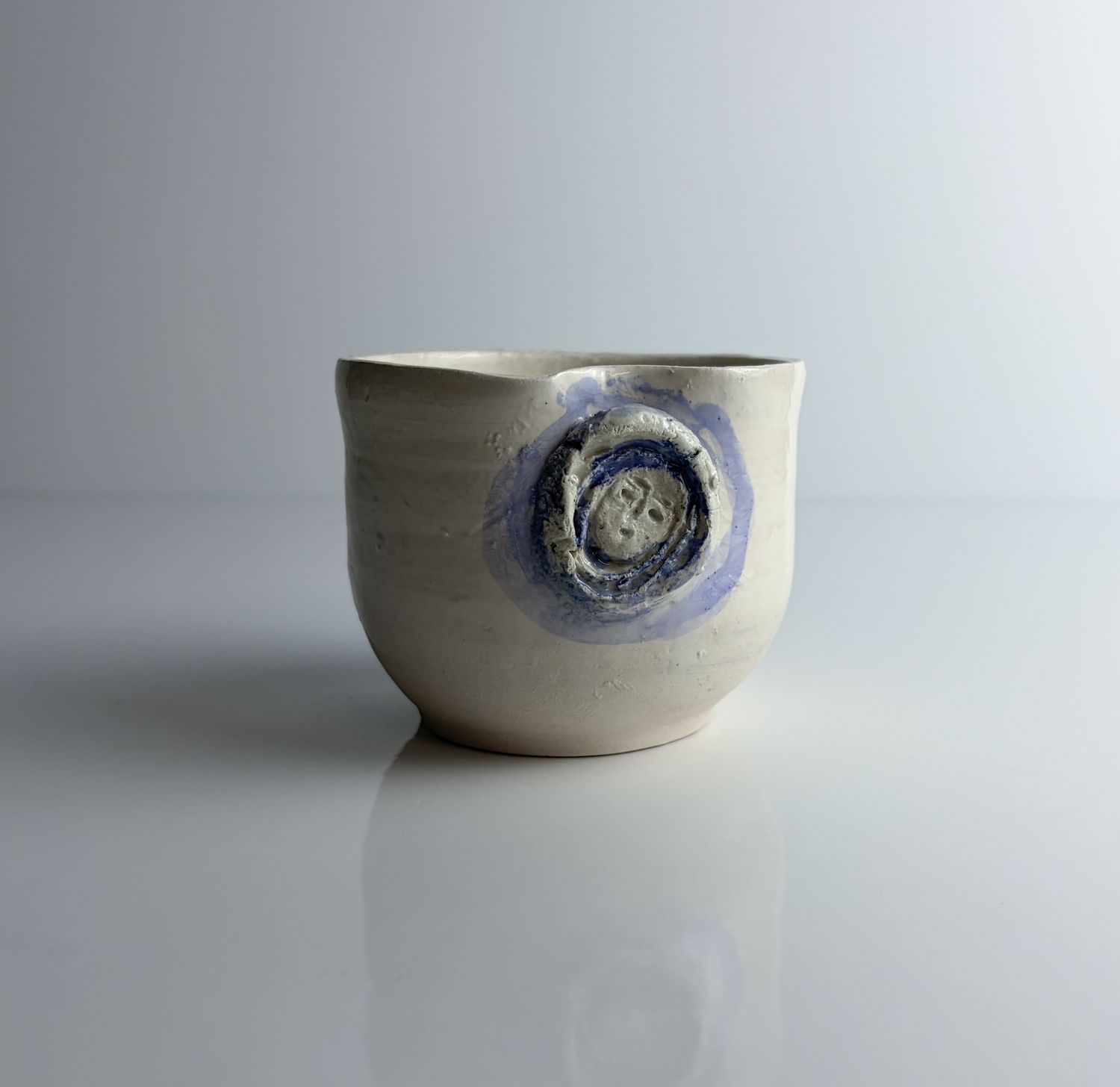 White Wine Cup with Cameo