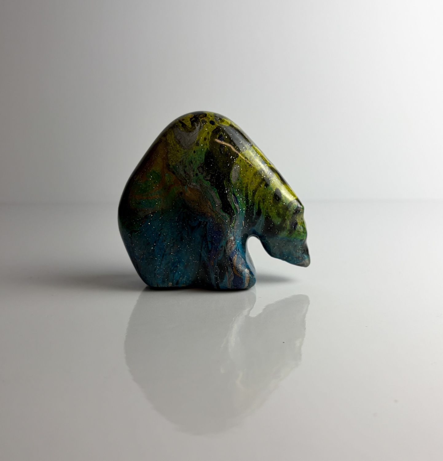 Original Small bear Composite Soapstone Sculpture