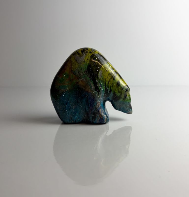 Original Small bear Composite Soapstone Sculpture