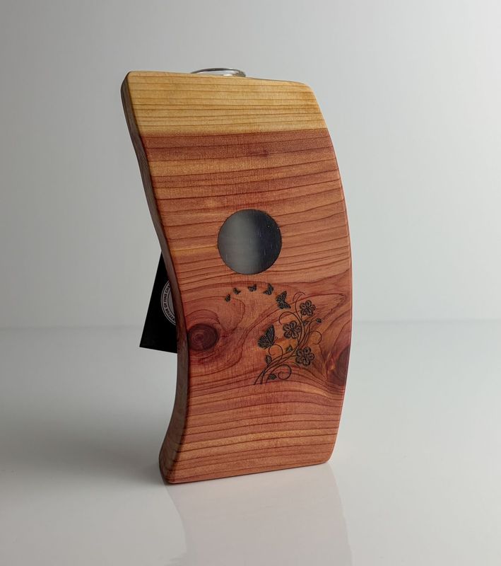 Cedar Bud Vase 4 x 8"
