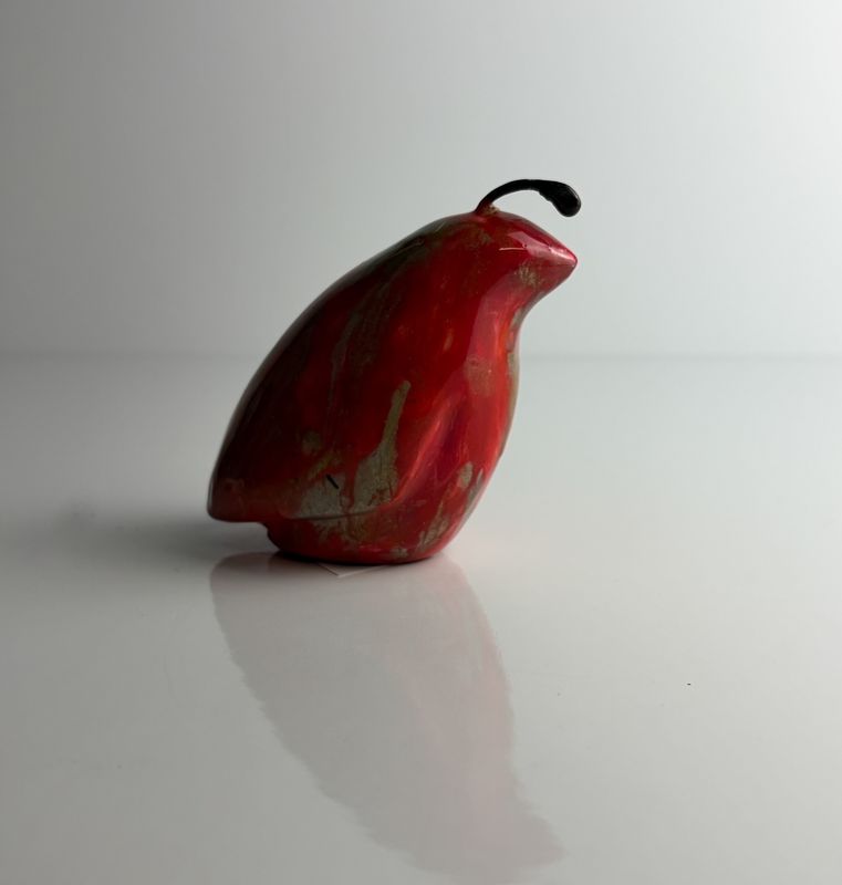 Quail Soapstone Sculpture