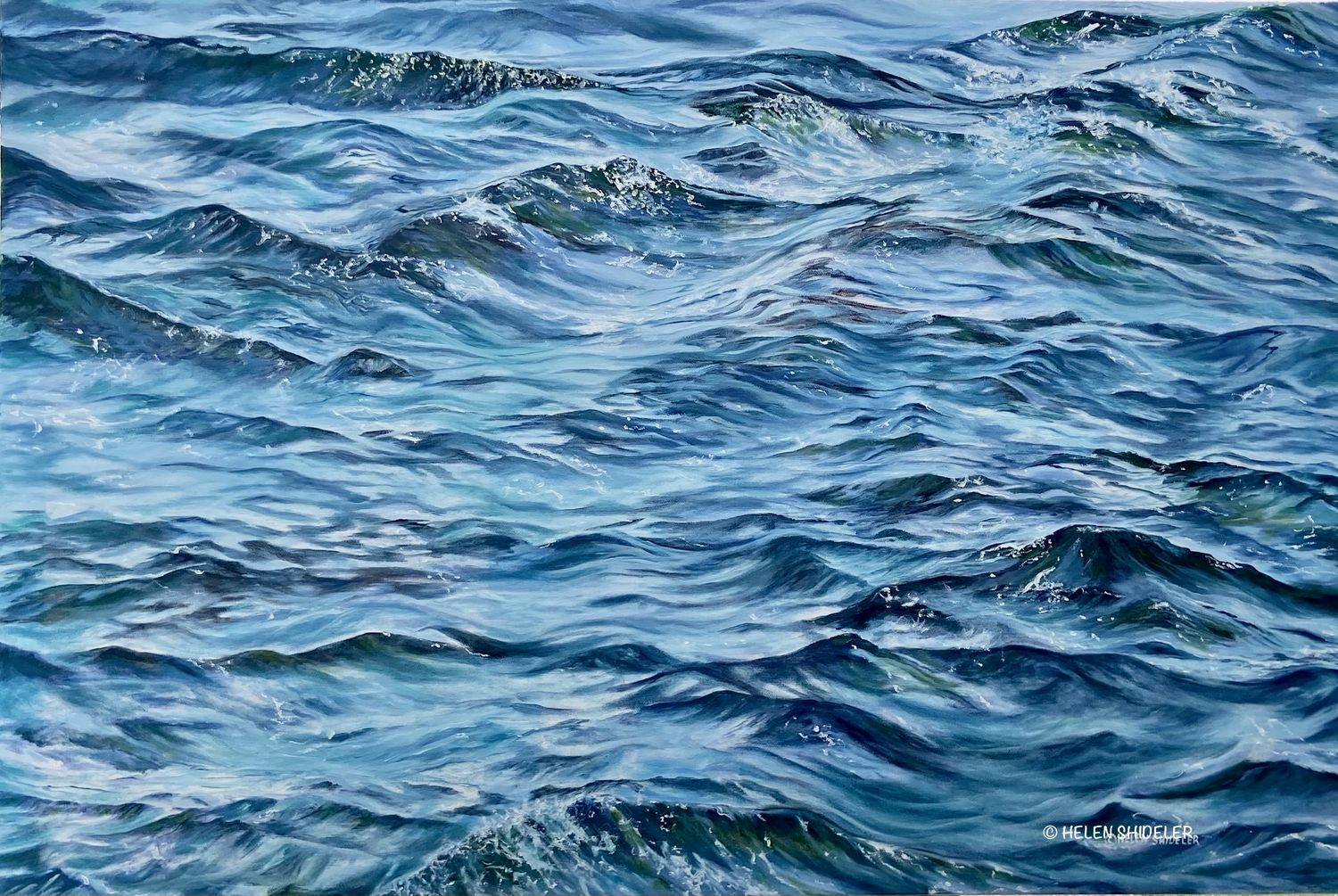 "Time and Tide Again" Oil on Canvas 24x36"