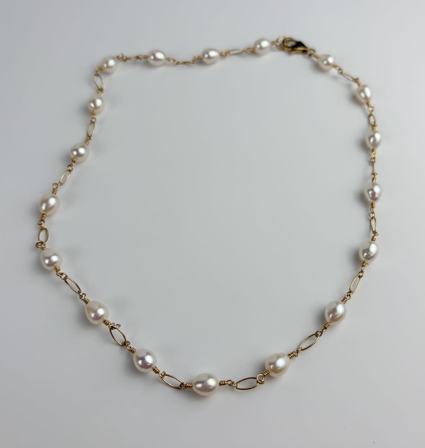 Freshwater Pearl &amp; 14K Gold-Filled Necklace