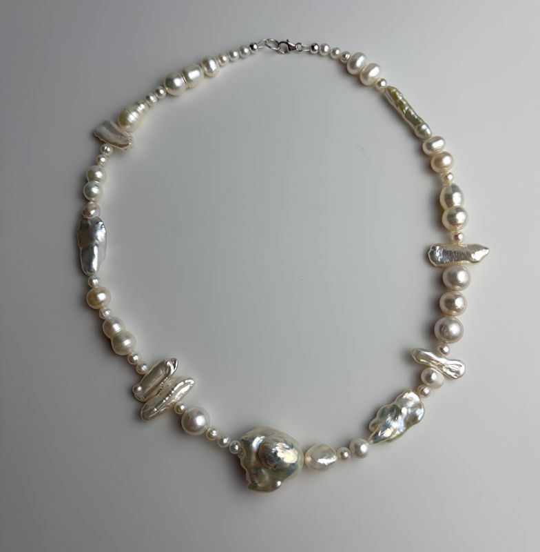 Pearl Melonge Necklace