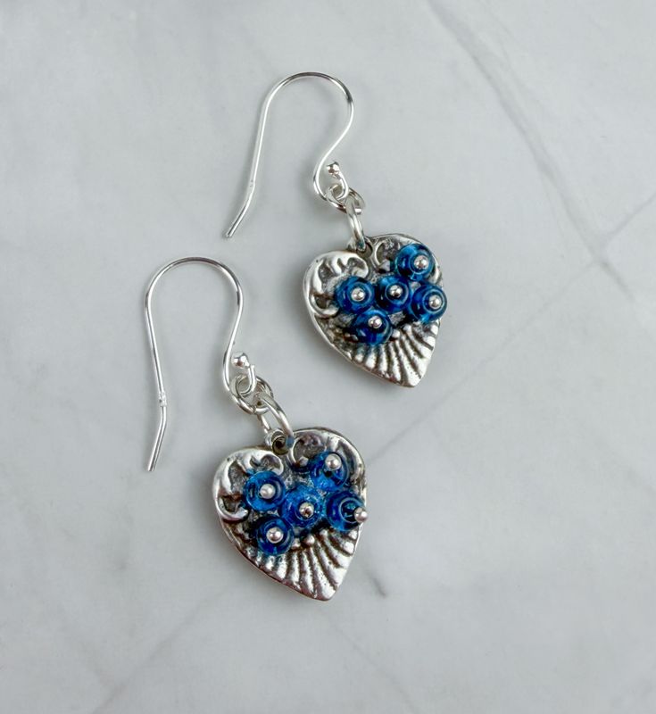 Milagro Heart Collection: Sterling Silver &amp; Glass Beads