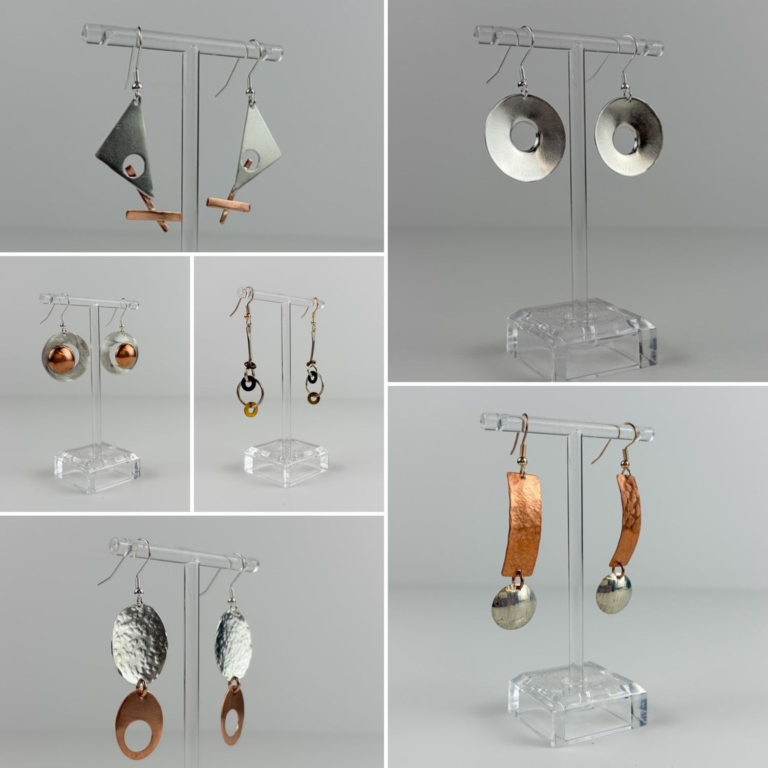 Mixed Metal Earrings