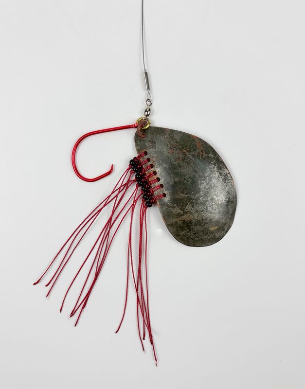Spoon bail Allure Metal 3" Hanging Sculpture