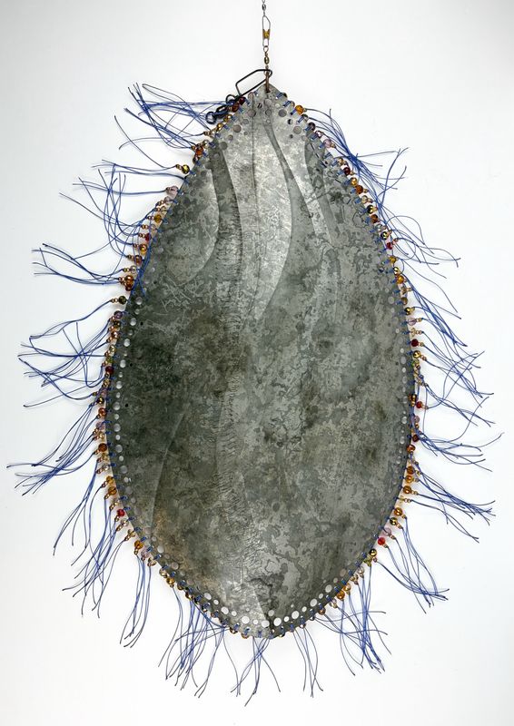 19.25" Spoonbait Allure Metal Sculpture