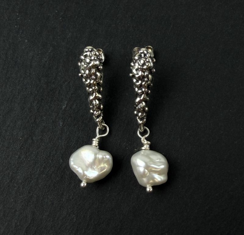 Swann Tau Ceti Collection, Sterling Silver &amp; Pearl