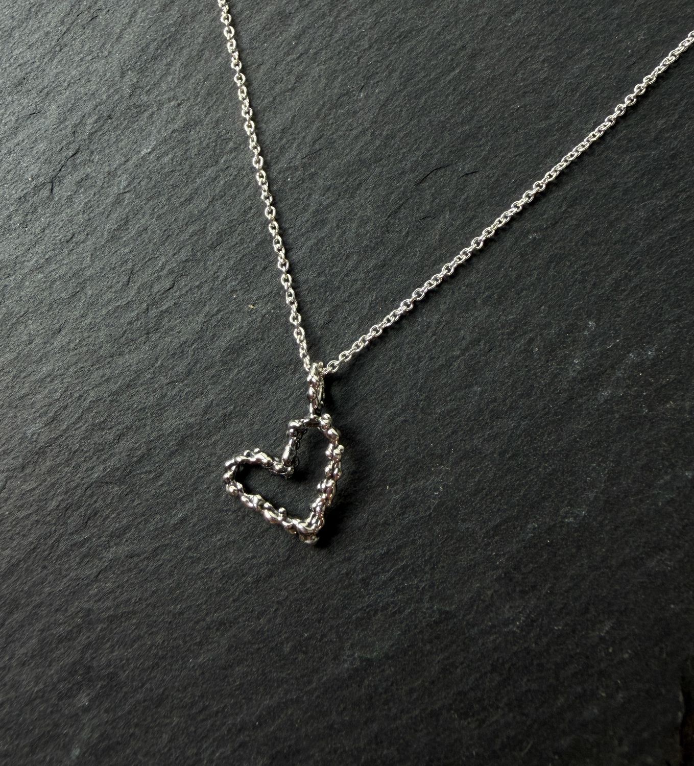 Heart Pendant Collection, Sterling Silver 18"