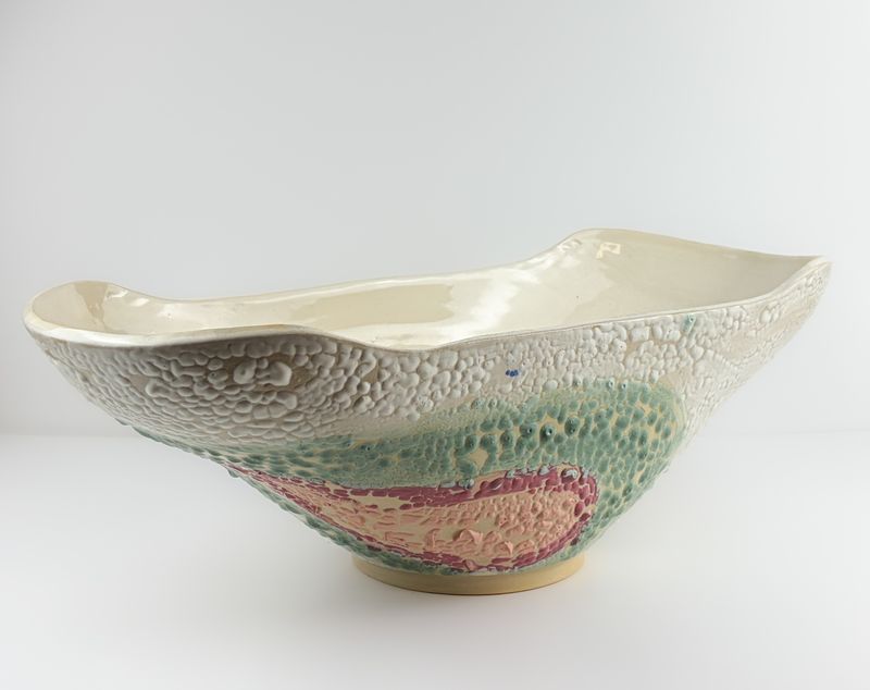Large Crawling Pottery Piece