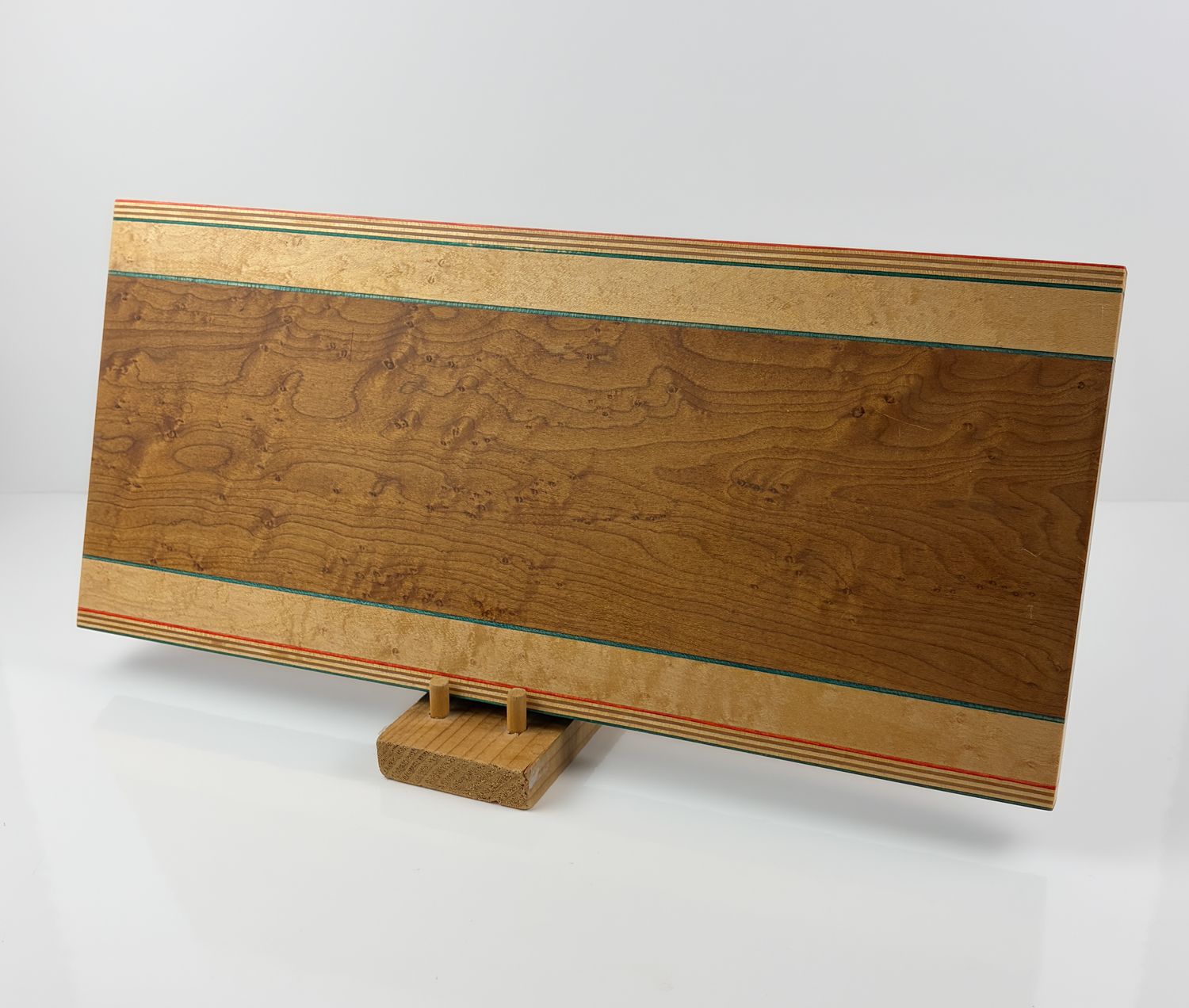 Mixed Maple Charcuterie Board 7.75x17"