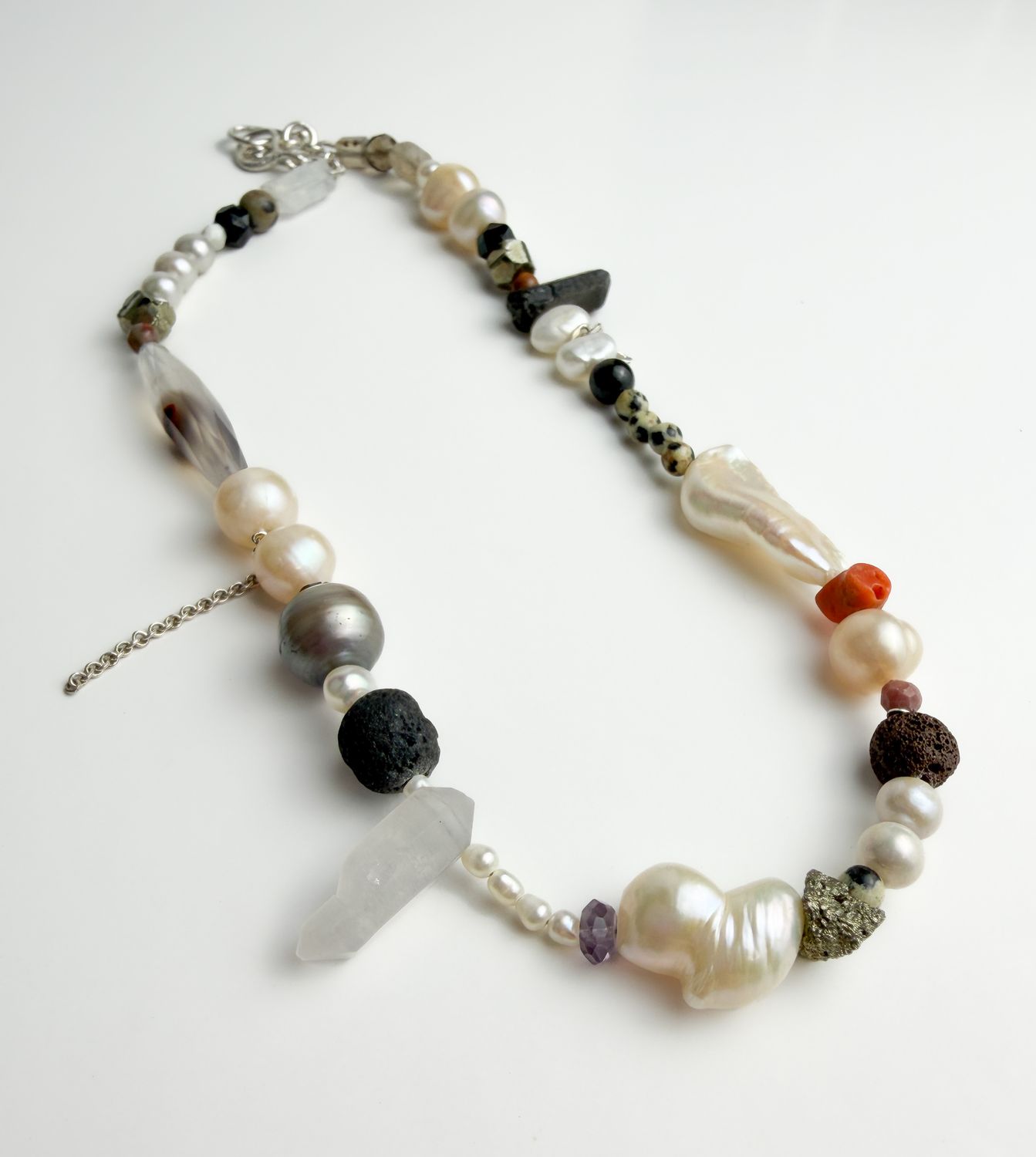 Mixed Gemstone Collar