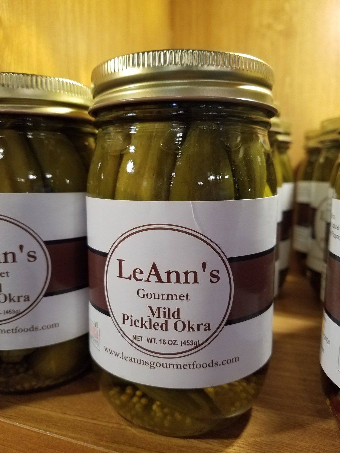 LeAnn&#39;s Gourmet Mild Pickled Okra