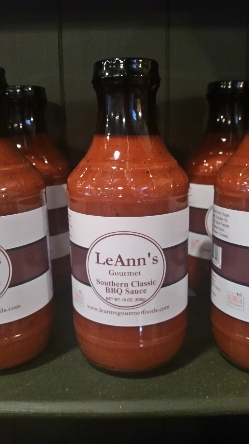 LeAnn's Gourmet Southern Classic BBQ Sauce