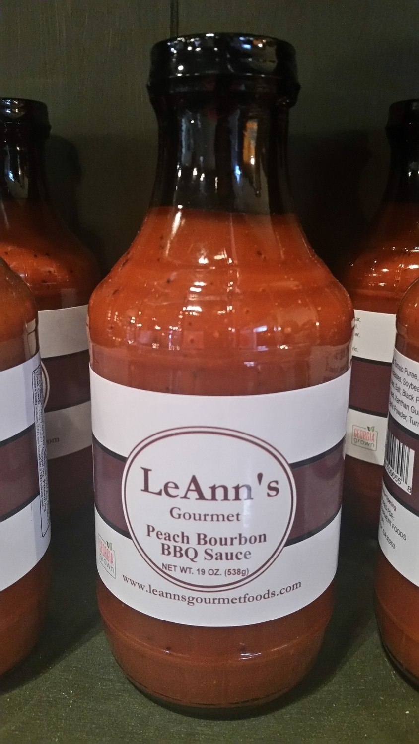 LeAnn's Gourmet Peach Bourbon BBQ Sauce