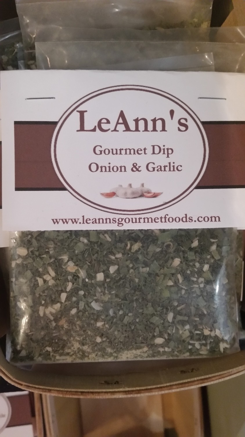 LeAnn&#39;s Gourmet Onion &amp; Garlic Dip