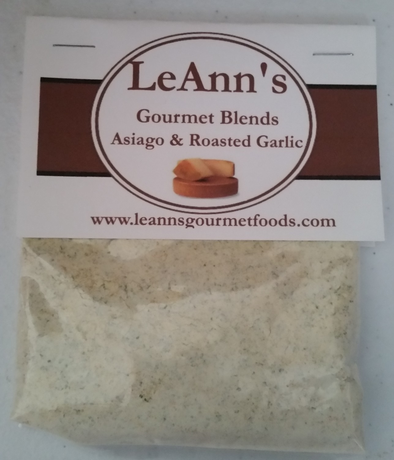 LeAnn&#39;s Gourmet Asiago &amp; Roasted Garlic