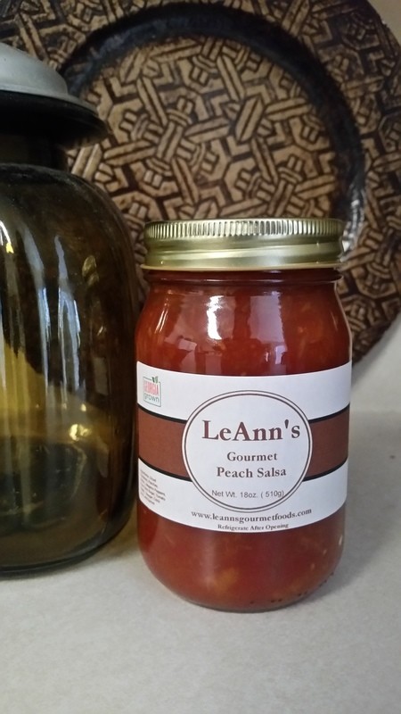 LeAnn&#39;s Gourmet Peach Salsa