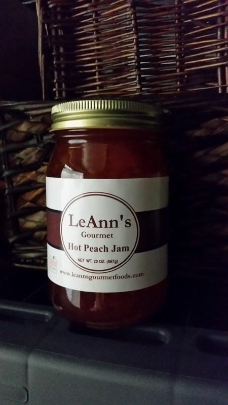 LeAnn&#39;s Gourmet Hot Peach Jam