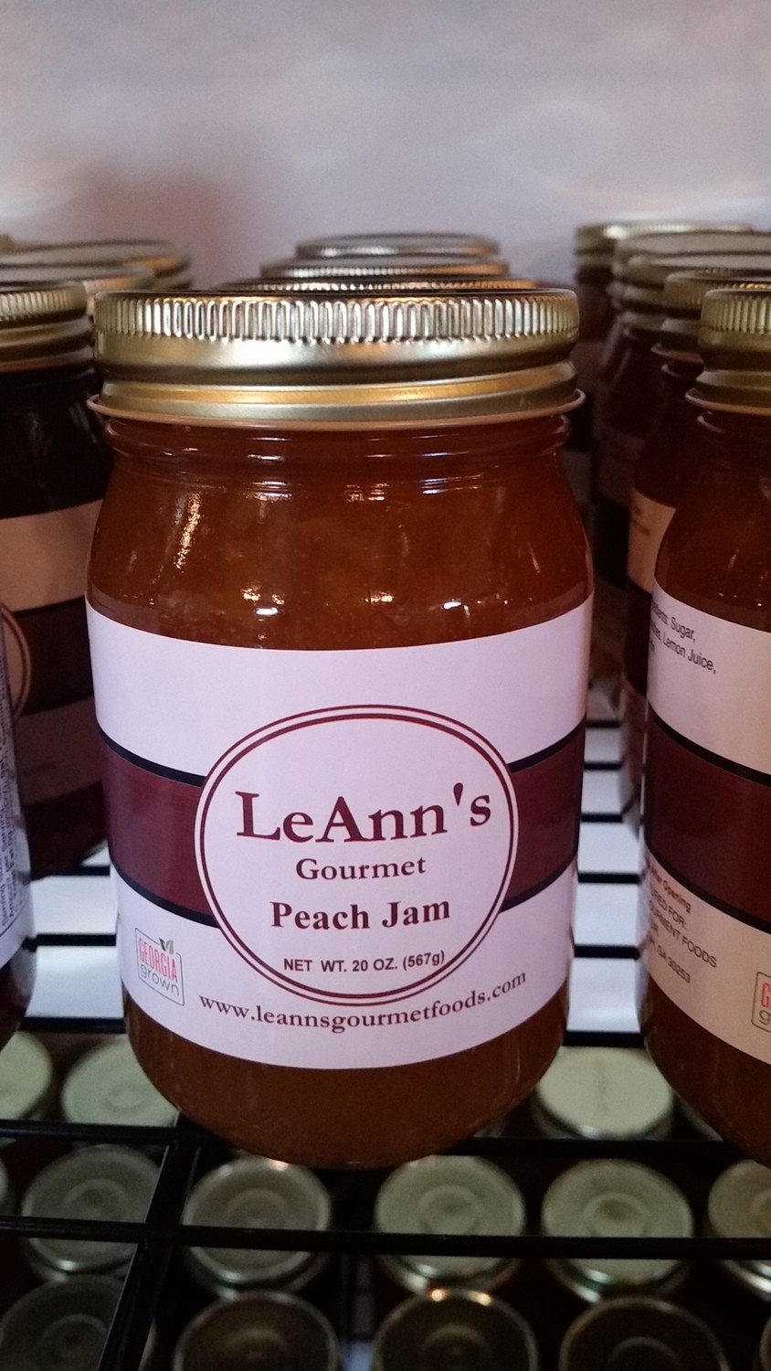LeAnn&#39;s Gourmet Peach Jam