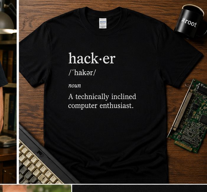 HACKER: A Technically Inclined Computer Enthusiast™ T-Shirt