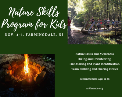 3-Day Sleep Away Nature Skills Program for Kids, Farmingdale, NJ