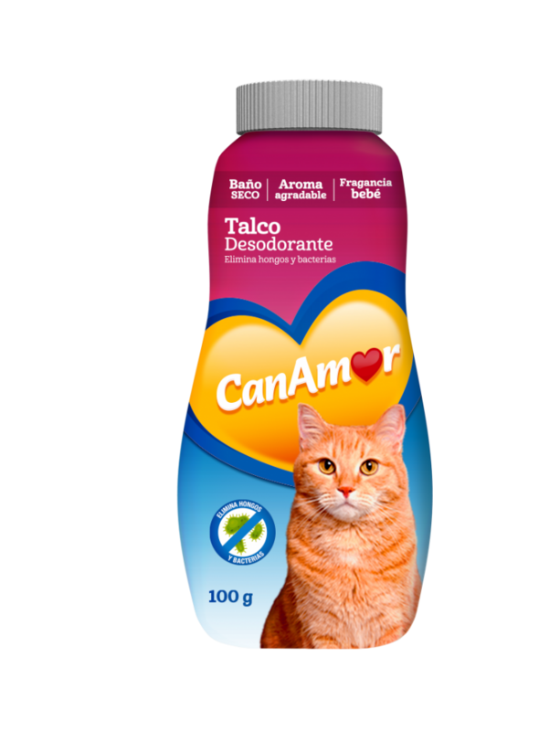 Talco Desodorante Gatos 100g