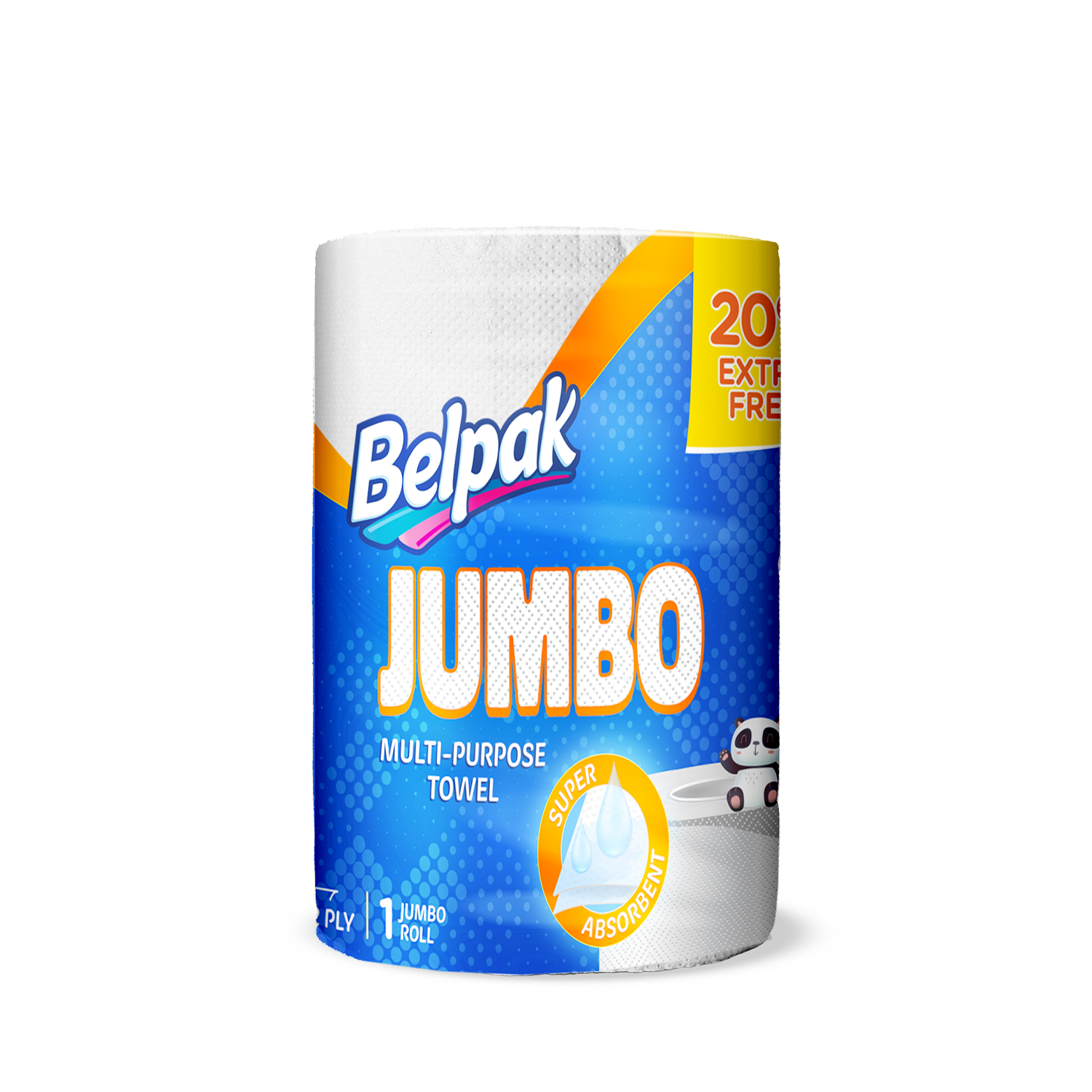 Belpak Jumbo MTP Towel (1x6pcs)