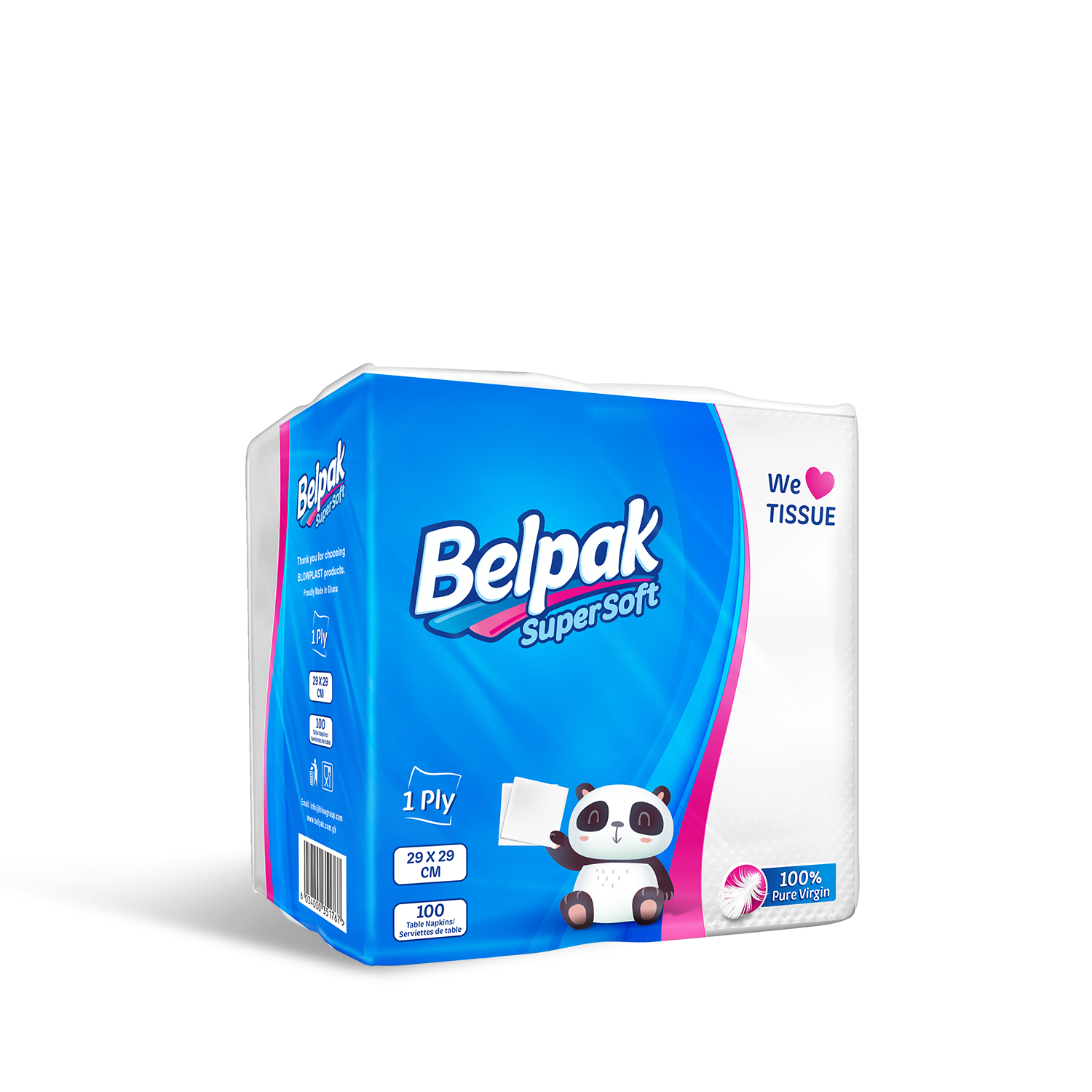 Belpak Napkin (1x15pks)