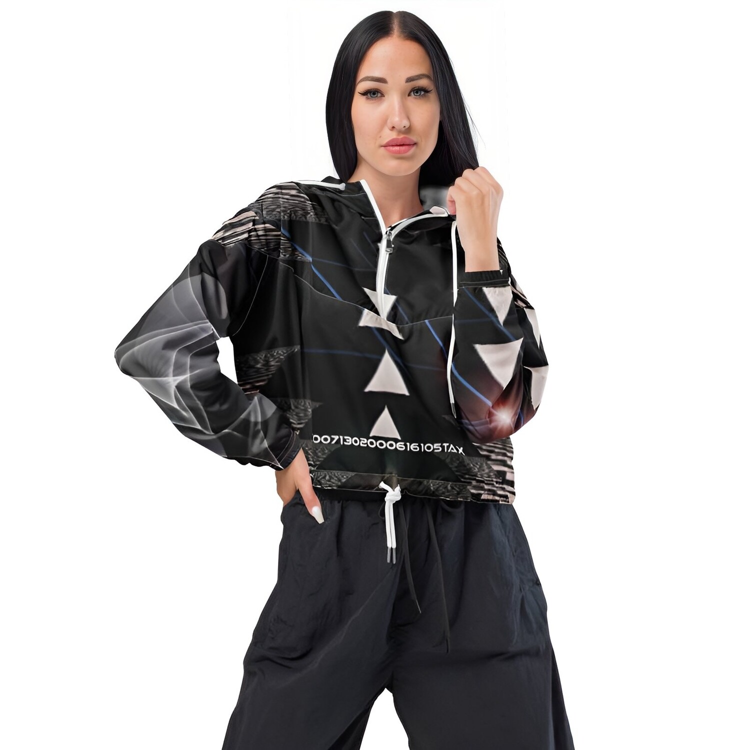 Women’s cropped windbreaker