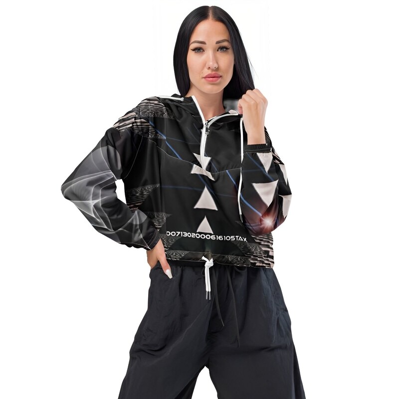 Women’s cropped windbreaker