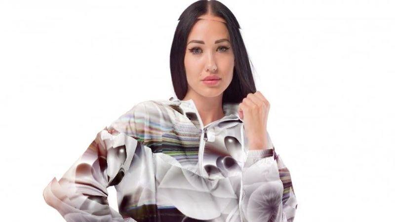 Women’s cropped windbreaker
