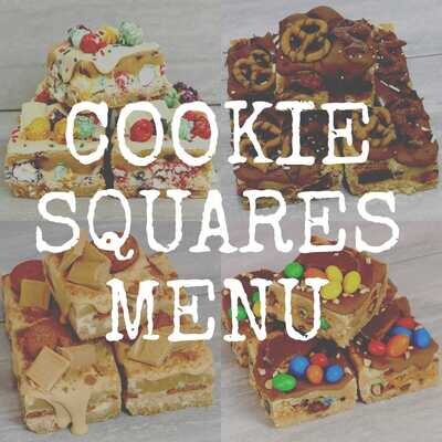 Our Signature Cookie squares