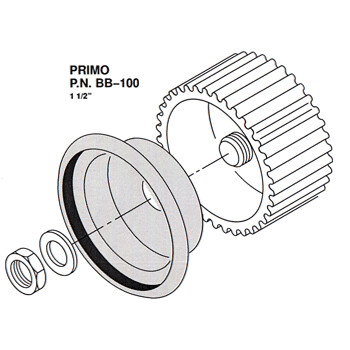 Motorcycles: BB-100 PRIMO BELT DRIVE 1 1/2"