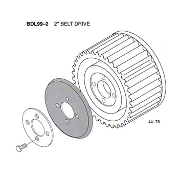 Motorcycles: BDL-99-2   BDL competitor clutch 2&quot;